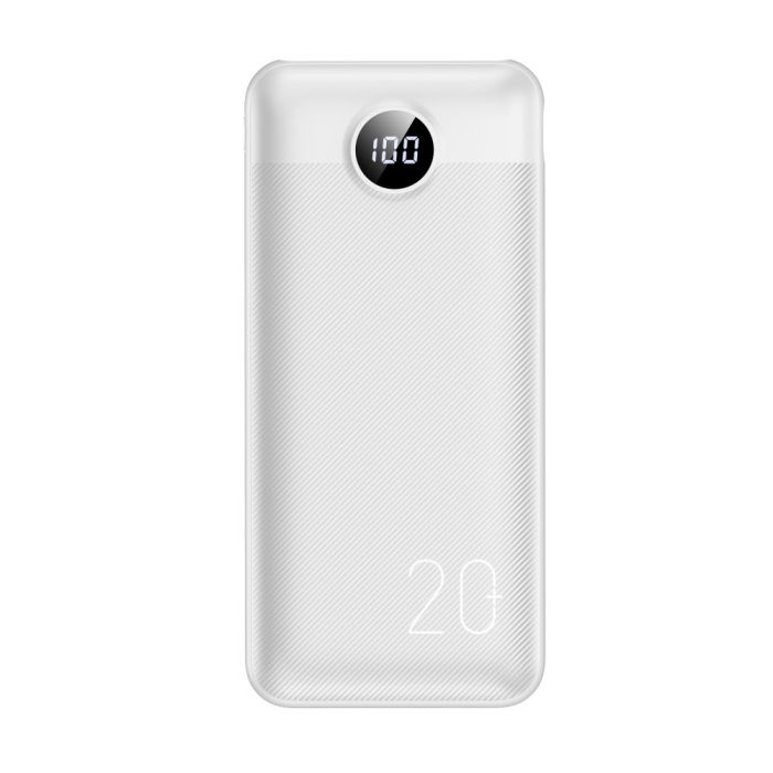 VEGER prenosna baterija L20s 20000 mAh, bela