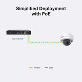 TP-LINK VIGI 2MP 2.8mm/4mm IR Dome mrežna kamera (do 1920x1080 30fps)
