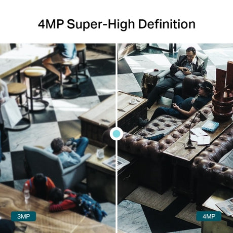 TP-LINK VIGI 4MP IR Dome mrežna kamera (do 2560 × 1440 H.265+ 30fps)