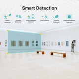 TP-LINK VIGI 4MP IR Dome mrežna kamera (do 2560 × 1440 H.265+ 30fps)