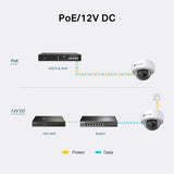 TP-LINK VIGI 4MP IR Dome mrežna kamera (do 2560 × 1440 H.265+ 30fps)