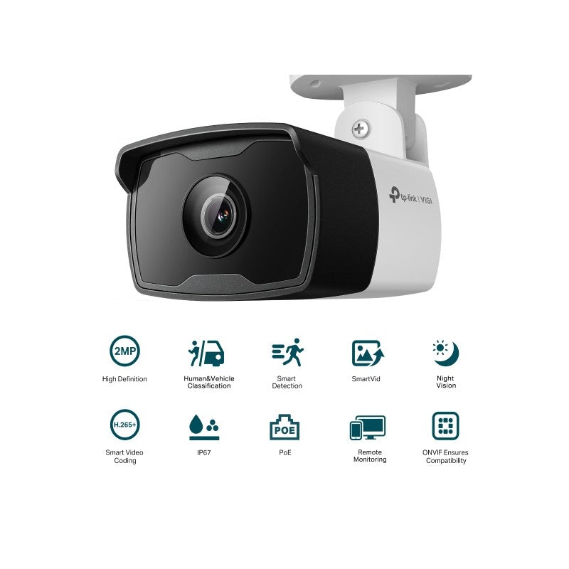 TP-LINK VIGI C320I 6MM FHD zunanja PoE IR Bullet varnostna kamera