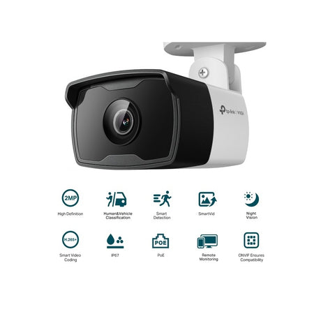 TP-LINK VIGI C320I 6MM FHD zunanja PoE IR Bullet varnostna kamera