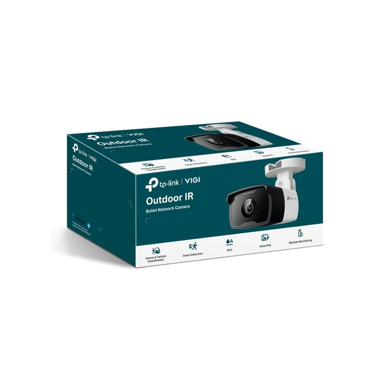 TP-LINK VIGI 3MP zunanja IR Bullet 6mm mrežna kamera (do 2304 × 1296 H.265+ 25fps)
