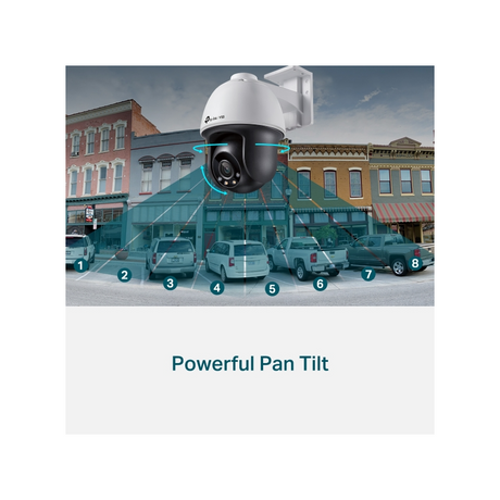 TP-LINK VIGI 4MP zunanja Full-Color Pan Tilt mrežna kamera (do 2560X1440 H.265+ 30fps)