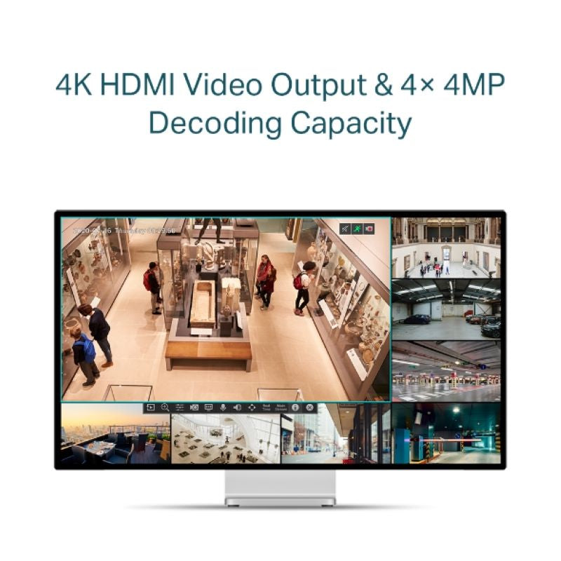 TP-LINK VIGI 8-kanalni omrežni video snemalnik PoE+