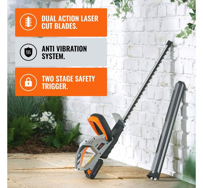 VonHaus akumulatorske škarje za grmičevje G-Series