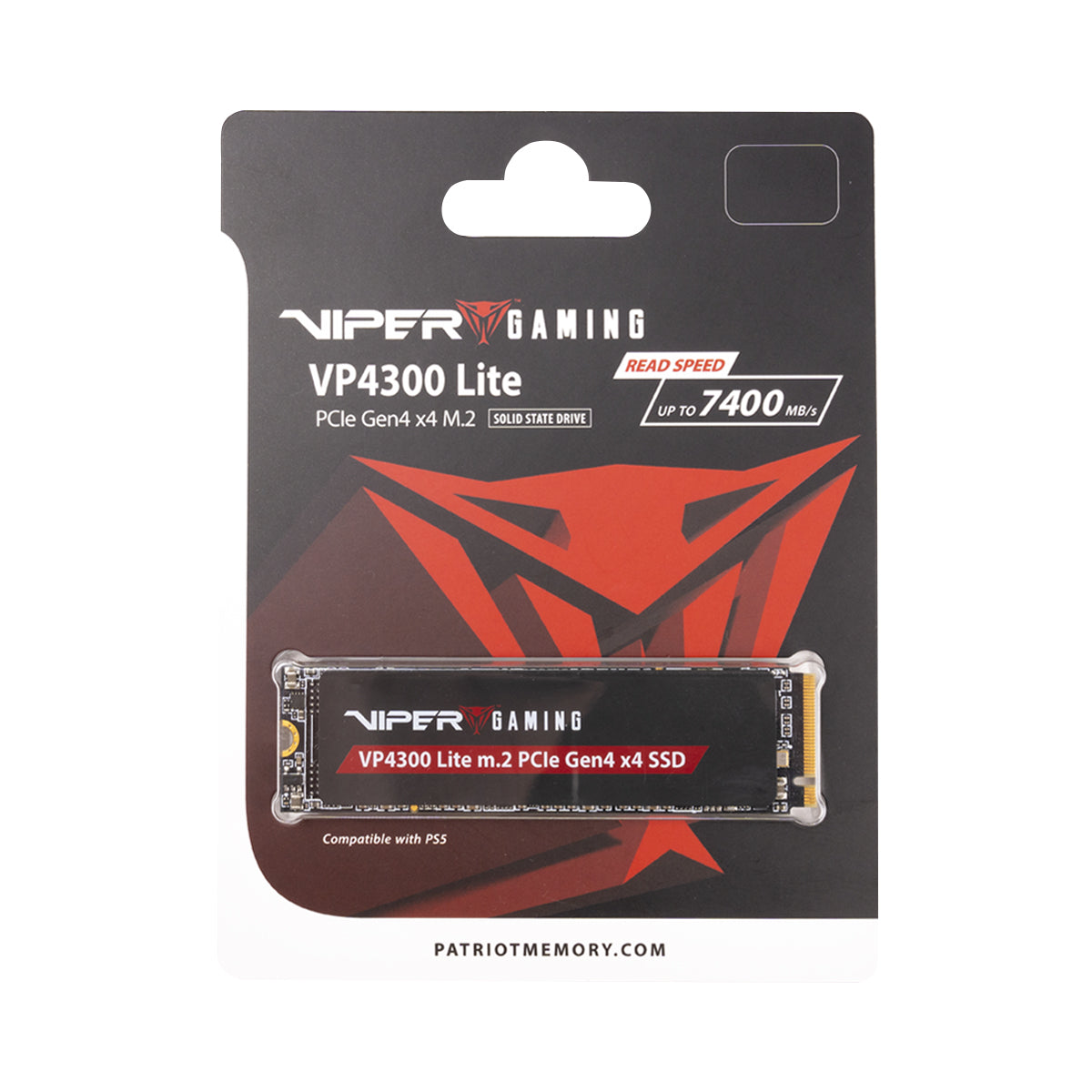 Patriot Viper VP4300 Lite 4TB M.2 NVMe PCIe Gen4 x4