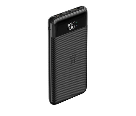 VEGER L11 PowerBank 10000 mAh LCD, črn