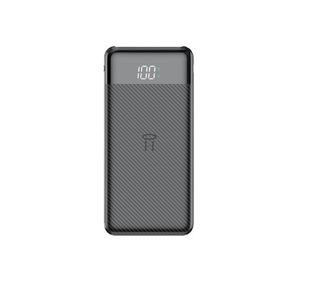 VEGER L11 PowerBank 10000 mAh LCD, črn