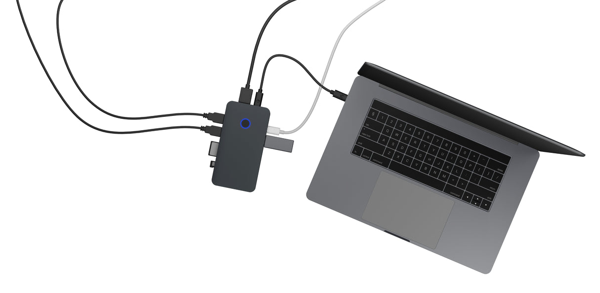 Icybox IB-DK2108M-C 8-in-1 USB Type-C PowerDelivery do 100 W priklopna postaja