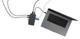 Icybox IB-DK2108M-C 8-in-1 USB Type-C PowerDelivery do 100 W priklopna postaja