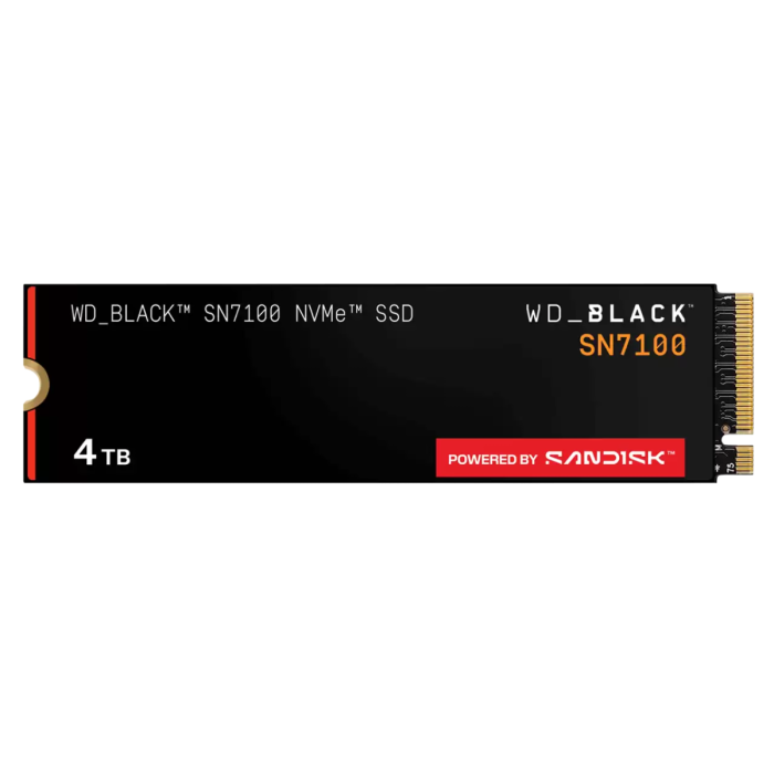 SanDisk 4TB WD Black SN7100 M.2 2280 PCI-e 4.0 NVMe 1.4 SSD disk
