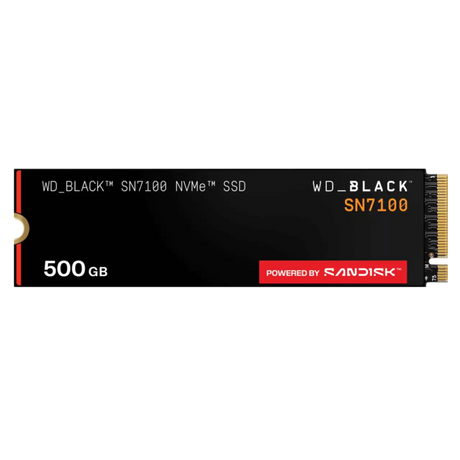 SanDisk 500GB WD Black SN7100 M.2 2280 PCI-e 4.0 NVMe 1.4 SSD disk