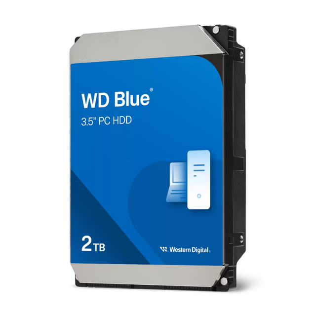 WD 2TB Blue 3,5" SATA 6Gb/s 7200rpm 256MB HDD disk