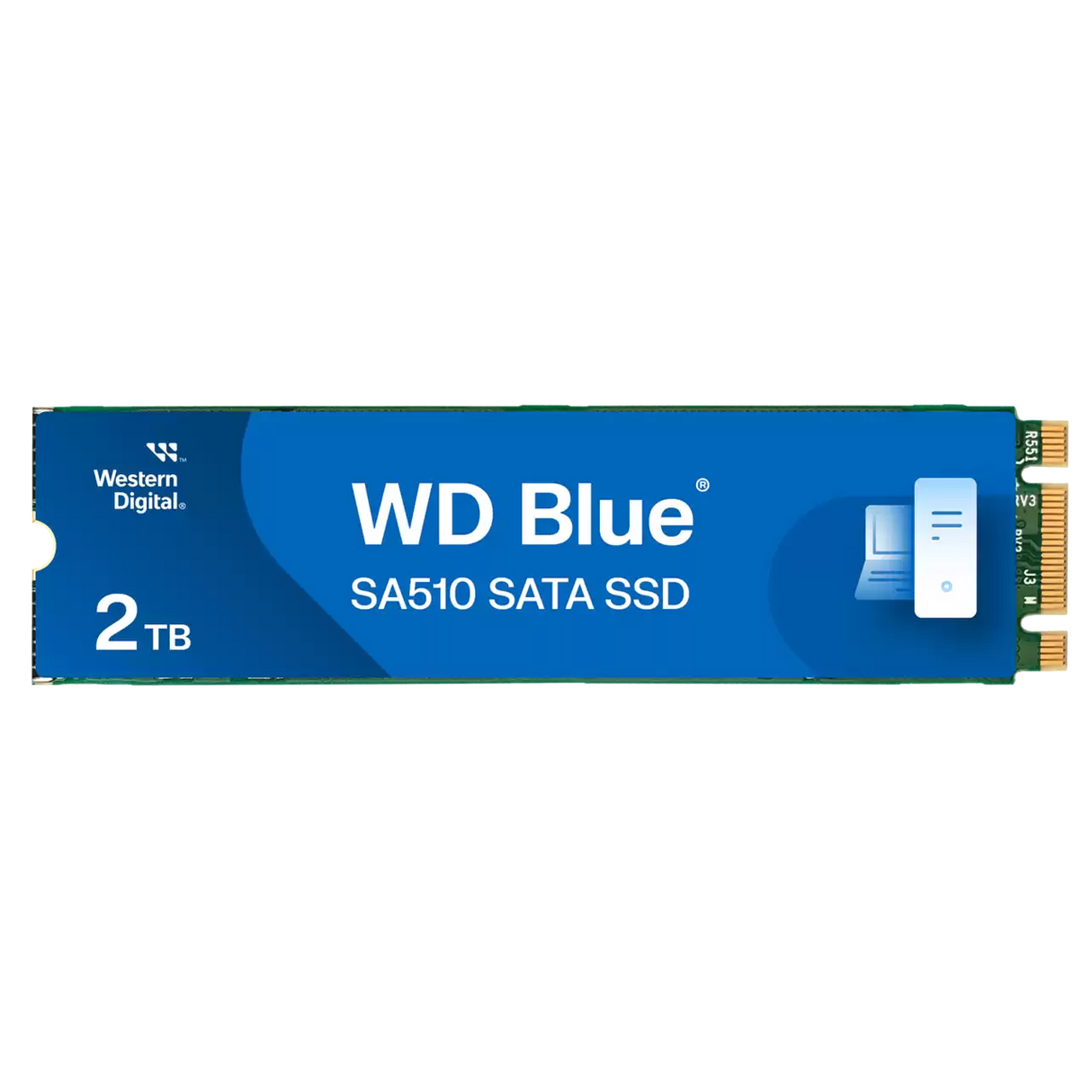 WD SSD 2 TB Blue SA510 M.2 SATA 2280