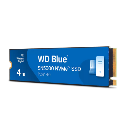 WD 4 TB NVMe SSD BLUE SN5000 PCIe Gen4 x4