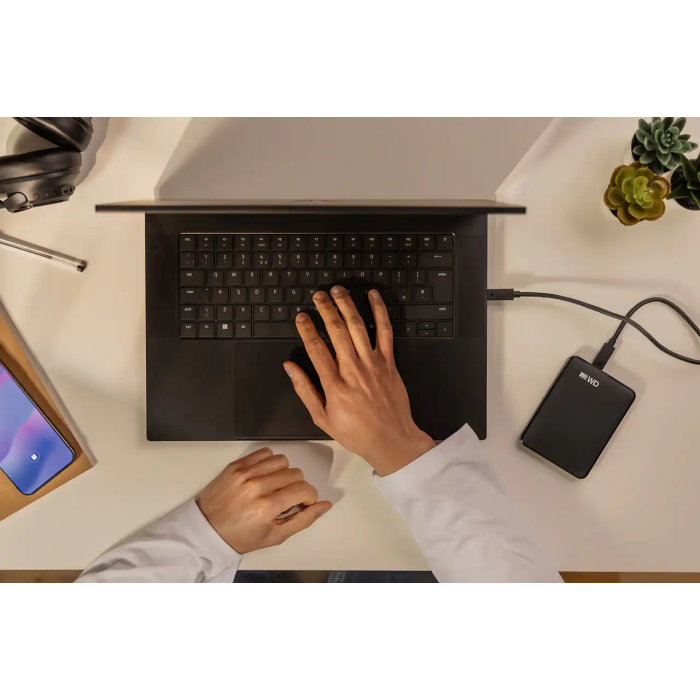 WD 2TB Elements Portable 2,5" USB-C 3.2 Gen 1 zunanji HDD disk