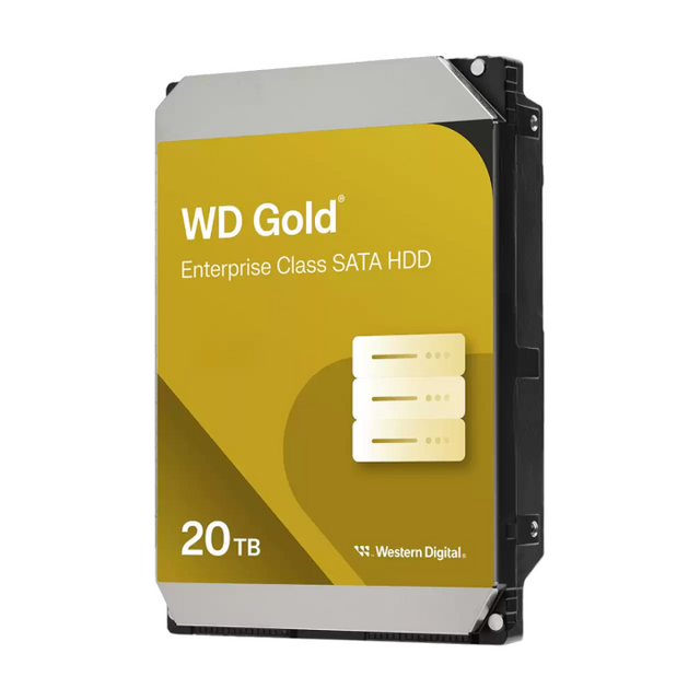 WD 20TB Gold 3,5" SATA 6Gb/s 7200rpm 512MB HDD disk