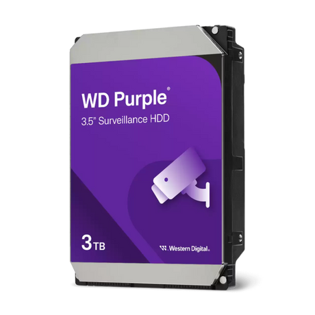 WD 3TB Purple 3,5" SATA 6Gb/s 5400rpm 128MB HDD disk
