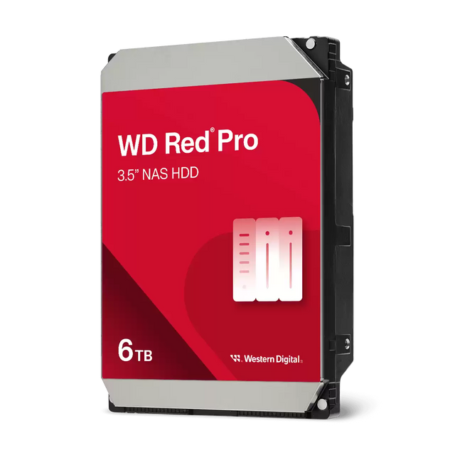 WD 6TB Red PRO 3,5" SATA 6Gb/s 7200rpm 256MB HDD disk