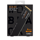 WD 4TB SSD BLACK SN850X M.2 NVMe x4 Gen4