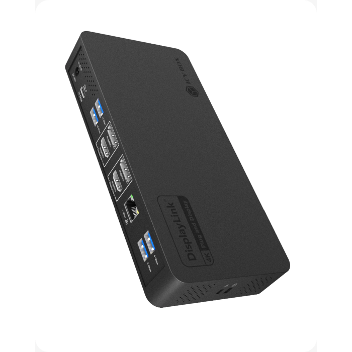 IcyBox IB-DK2255AC Heart Docking USB-C priklopna postaja