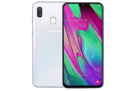 Obnovljen Samsung Galaxy A40 A405FN DS, 64GB, Razred AB, White