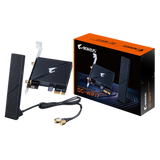 GIGABYTE GC-WIFI7 2Tx2R a/b/g/n/ac/ax/be Tri Band WIFI 7 + BLUETOOTH 5.3 PCI-E kartica