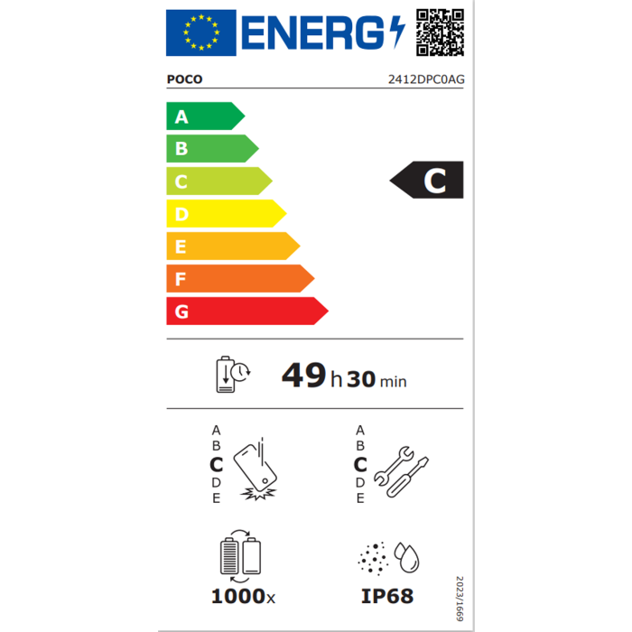 POCO X7 PRO 5G pametni telefon 12/512GB, rumen