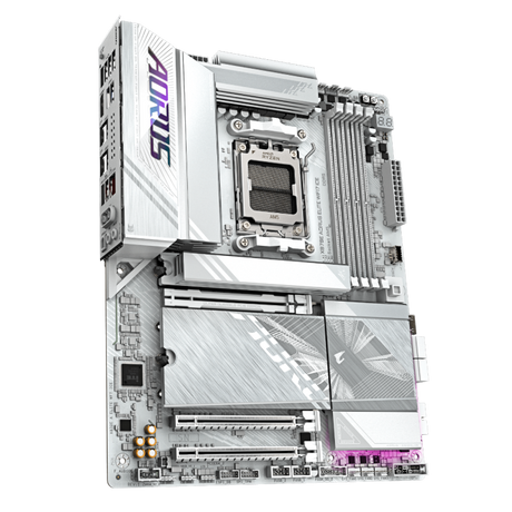 GIGABYTE X870E A ELITE WF7 ICE, DDR5, SATA3, USB4, DP, 2.5GbE, WiFi 7, AM5 ATX