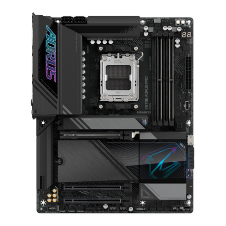 GIGABYTE X870E AORUS PRO, DDR5, SATA3, USB4, DP, 2.5GbE, WiFi 7, AM5 ATX