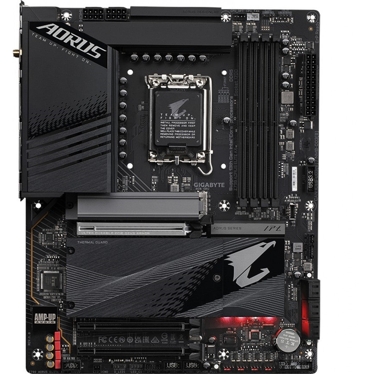 GIGABYTE Z790 AORUS ELITE AX, DDR5, SATA3, USB3.2Gen2x2, DP, 2.5GbE, WIFI 6E, LGA1700 ATX