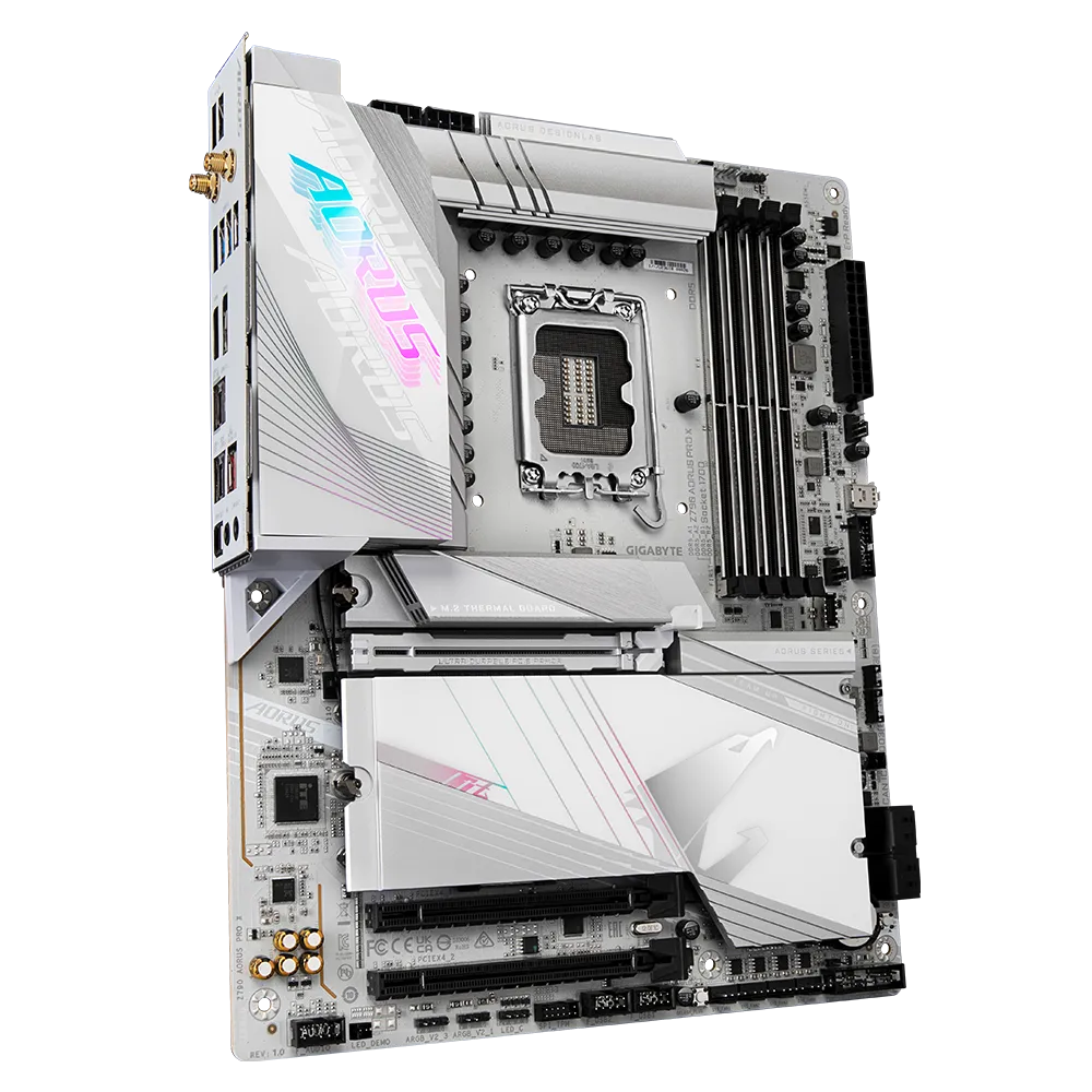 GIGABYTE Z790 AORUS PRO X, DDR5, SATA3, USB3.2Gen2x2, DP, PCI-E 5.0, 5GbE, WIFI 7, LGA1700 ATX