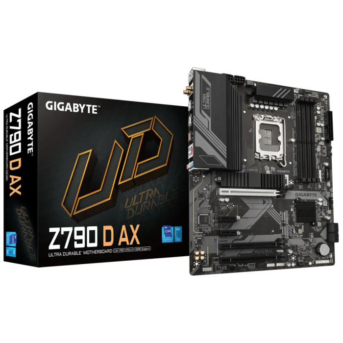 GIGABYTE Z790 D AX, DDR5, SATA3, USB3.2Gen2x2, DP, 2.5GbE, LGA1700 ATX