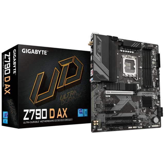 GIGABYTE Z790 D AX, DDR5, SATA3, USB3.2Gen2x2, DP, 2.5GbE, LGA1700 ATX