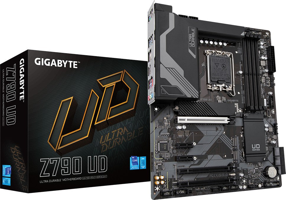 GIGABYTE Z790 UD, DDR5, SATA3, USB3.2Gen2x2, DP, 2.5GbE, LGA1700 ATX