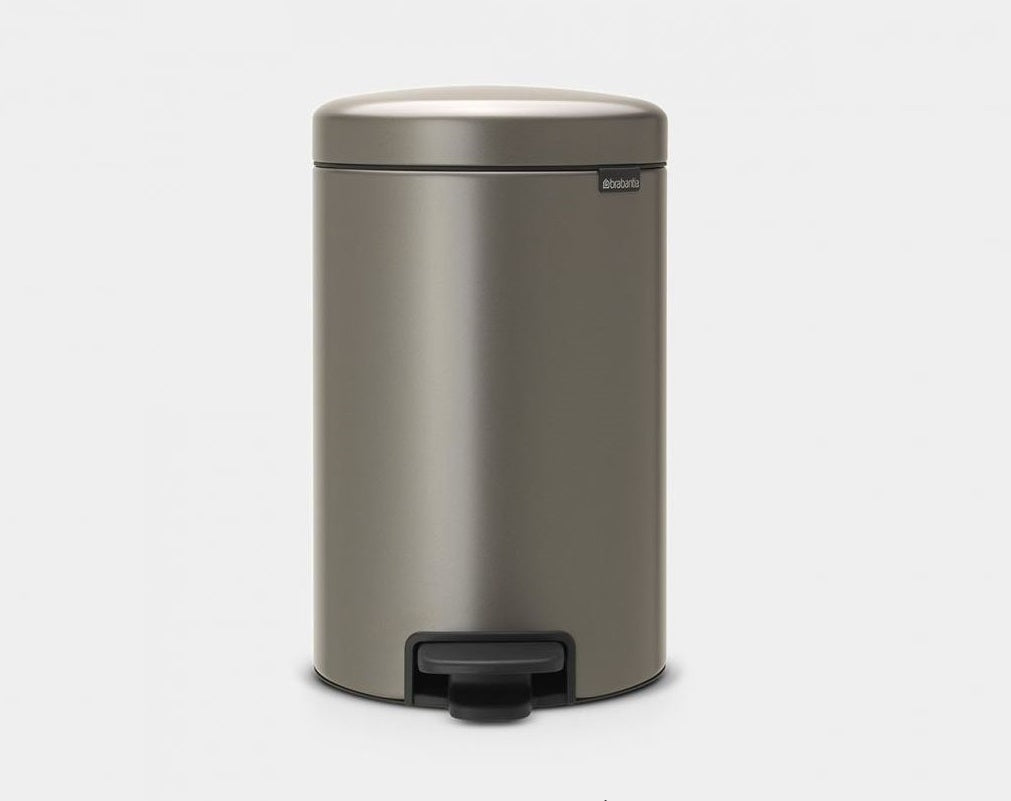 Brabantia koš za smeti 12L platin